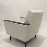 60s armchair reupholstered in loop