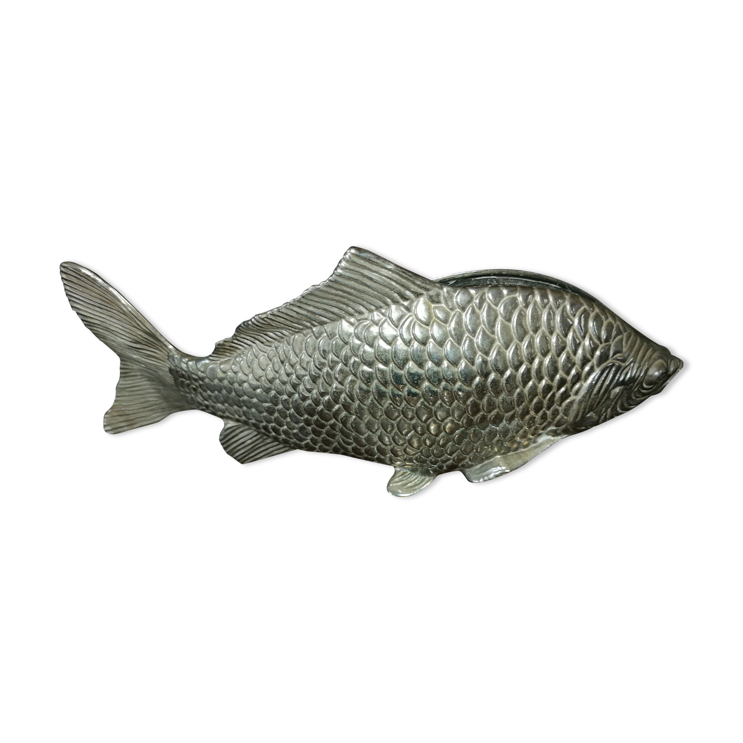 Fish silver towel rack