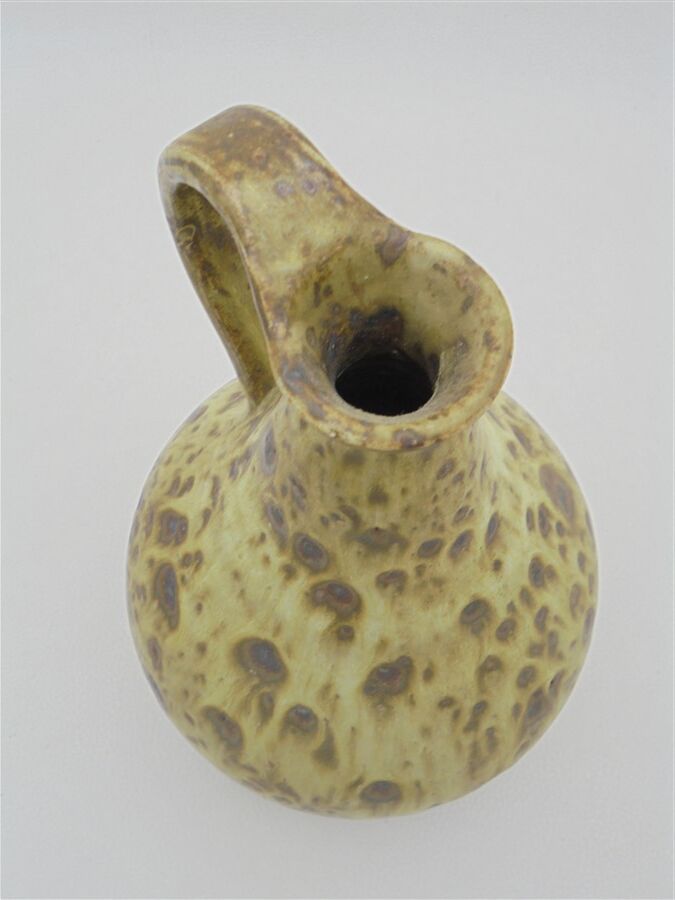 Stoneware pitcher vase