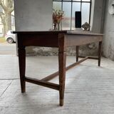 Oak farmhouse table