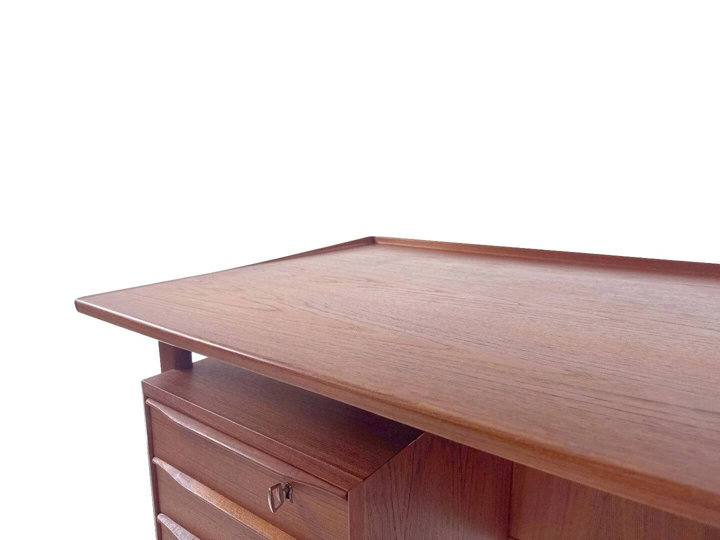 Vintage Danish freestanding desk by Peter Løvig Nielsen