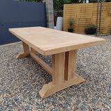 Monastery table solid oak