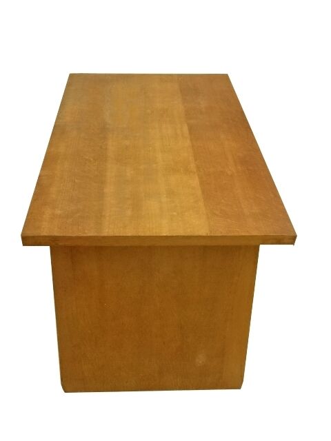 Vintage 1950 crossed  and compass legs desk