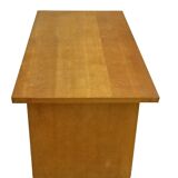 Vintage 1950 crossed  and compass legs desk