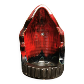 Wall-mounted candle holder for block candles. Ernst Faxe Denmark 1960s