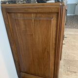 Walnut and marble sideboard year 1925