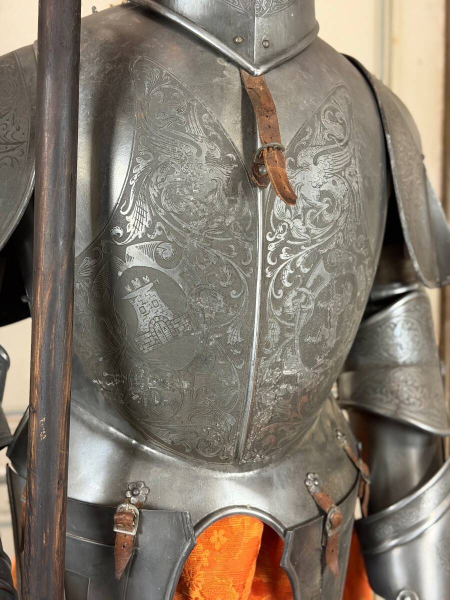 Renaissance-style armour, Spain, around 1880.