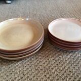 Set of 8 stoneware plates