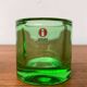 Lime Kivi Votive Candle Holder Marimekko by Heikki Orvola for Iittala, set of 2