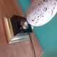Ostrich egg lamp, Oxford model, Maison Barbier, 70'S