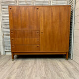 Buffet en teck André Monpoix 1960