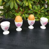 Set of 4 porcelain shells