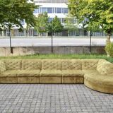 Vintage Laauser Modular Sofa green