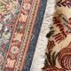 Tapis persan ispahan fait main scène chasse royale laine coton 160x110cm