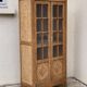 Parisian wardrobe glazed art deco 1930 raw wood
