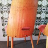 2 Vintage chairs Antonin Suman, Art Deco, Czechoslovakia 1960