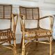 Vintage rattan armchair