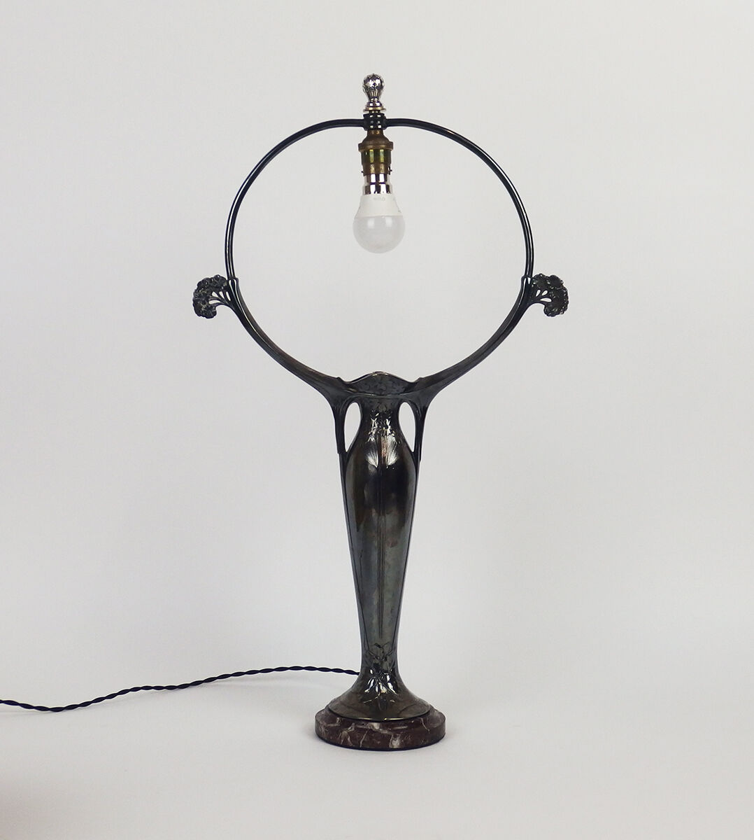 Art Nouveau lamp by Gallia Christofle
