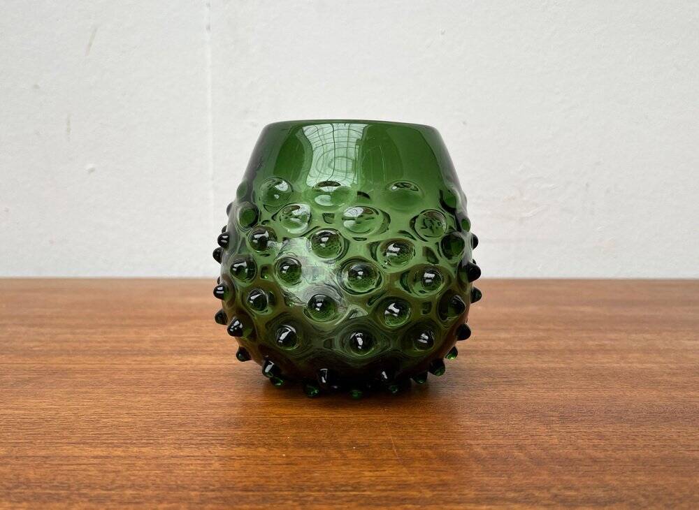 Czech glass vase from the mid-century by Frantisek Kondella for Prachen, 1960s