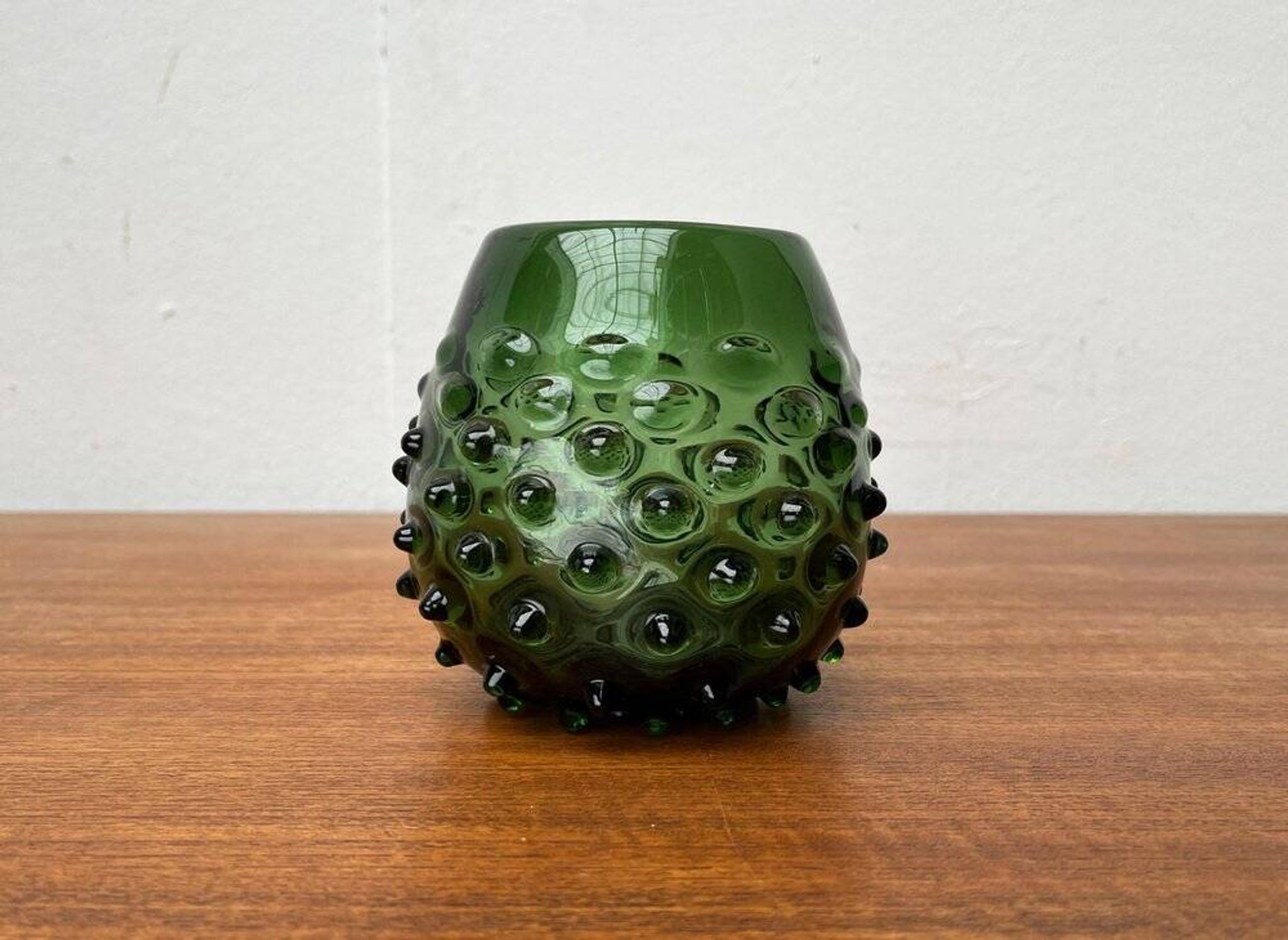 Czech glass vase from the mid-century by Frantisek Kondella for Prachen, 1960s
