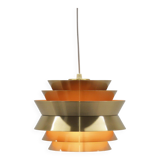 Swedish pendant lamp 'Trava' designed by Carl Thore for Granhaga, 1960s