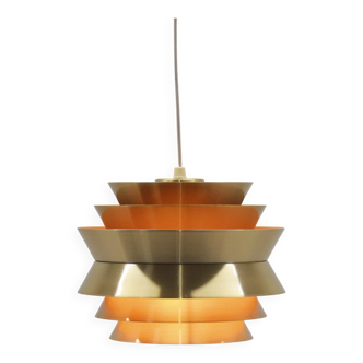 Swedish pendant lamp 'Trava' designed by Carl Thore for Granhaga, 1960s