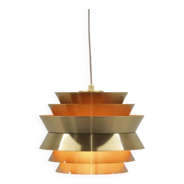 Swedish pendant lamp 'Trava' designed by Carl Thore for Granhaga, 1960s