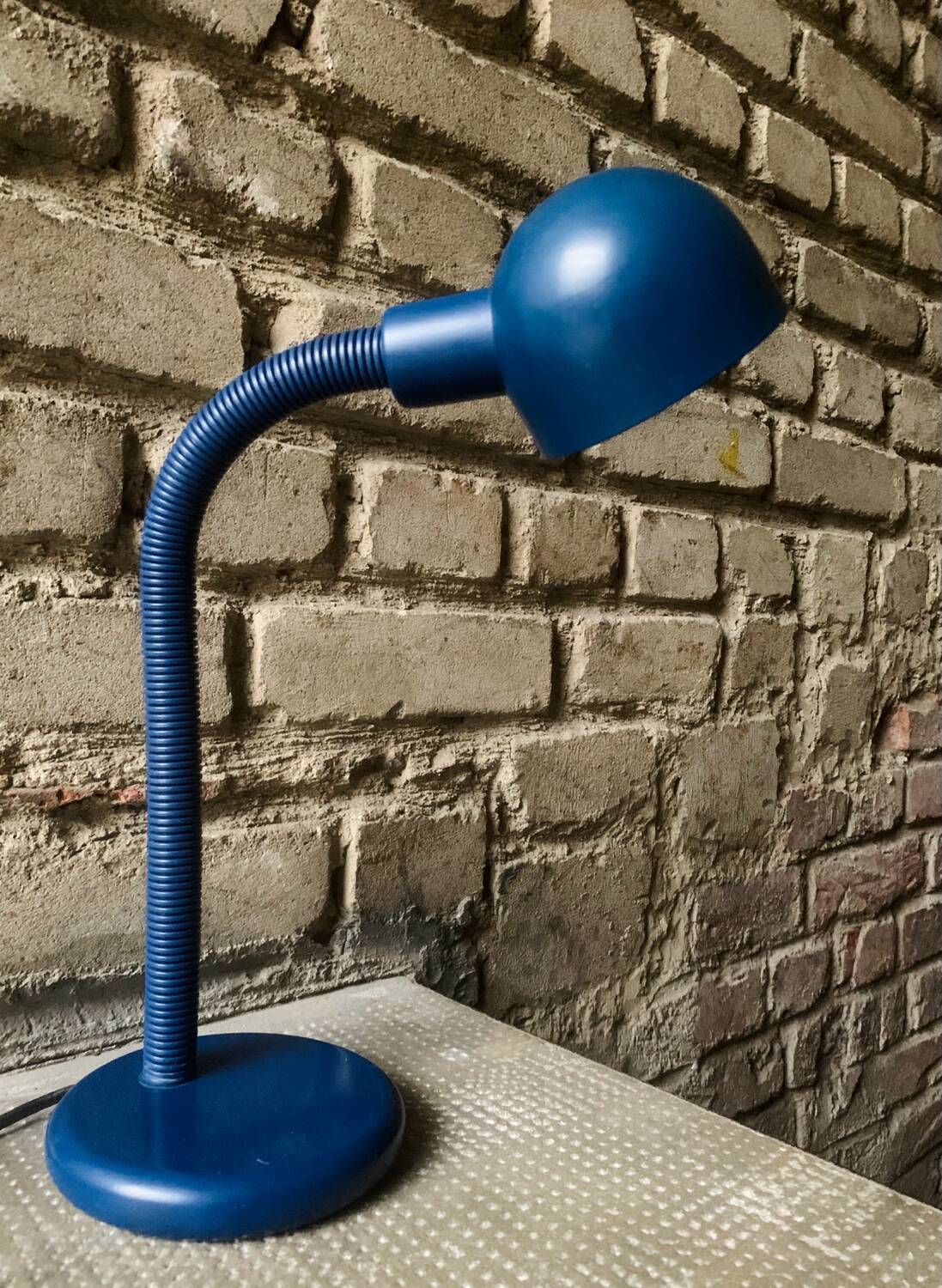 Lampe bureau format « boule » vintage 80