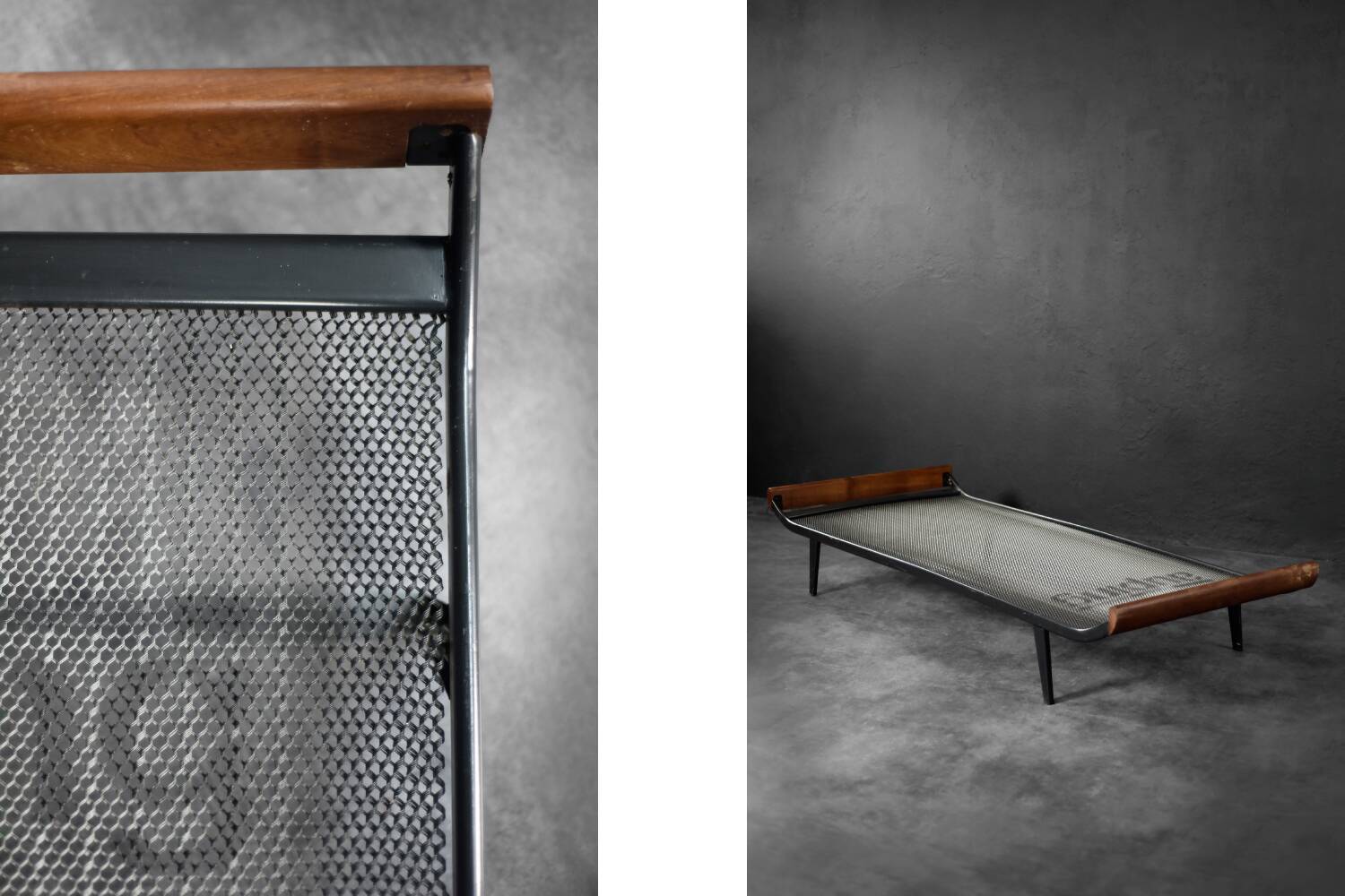 Vintage Mid-Century Dutch Modern Cleopatra Daybed for Auping