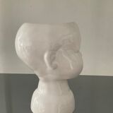 Vintage Cherubin porcelain vase