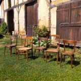 Set of 6 old chairs