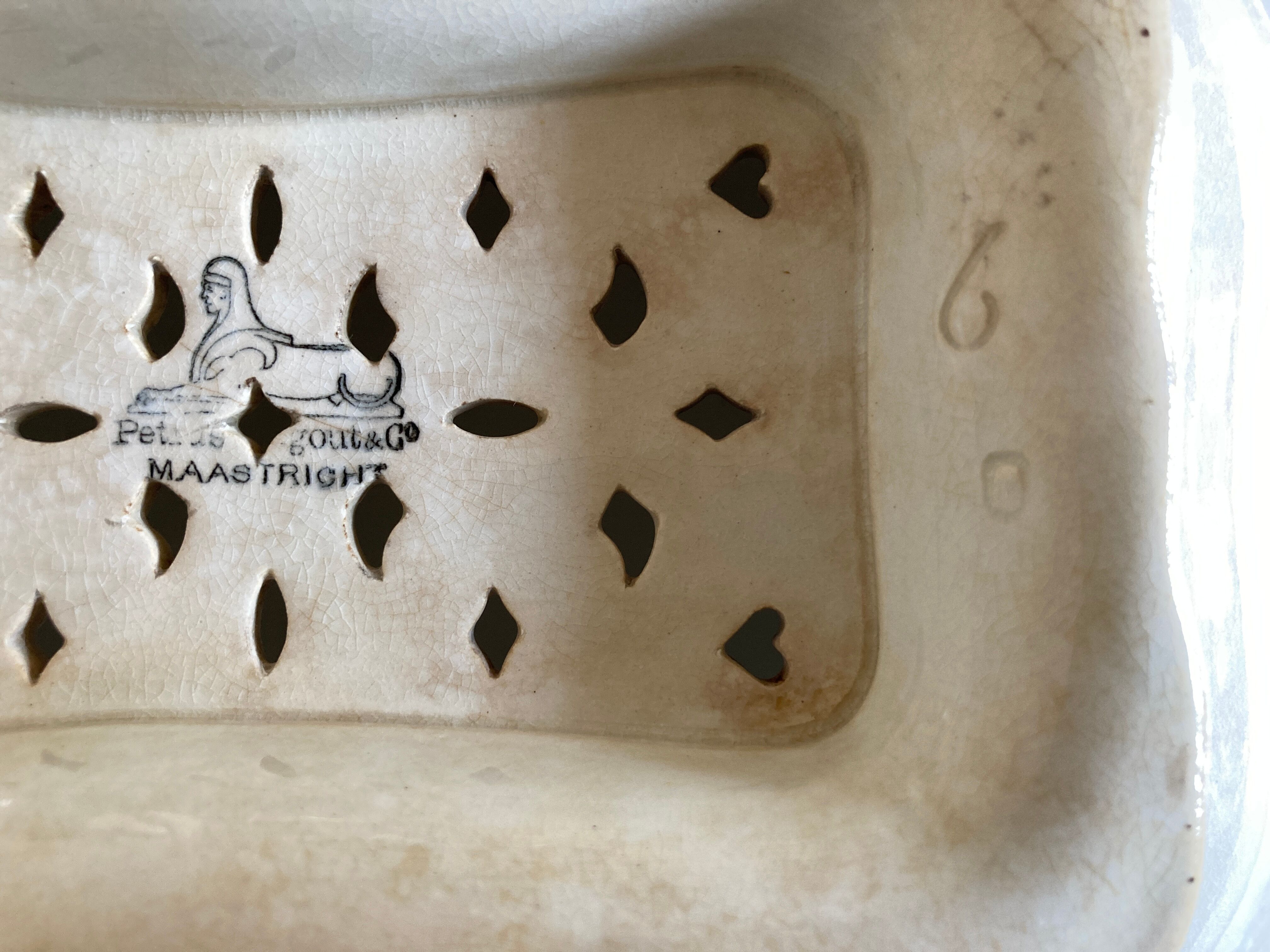 19th-19th-sized Dutch-made Petrus Regout - co