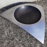 Cast aluminum ashtray or pocket emptier