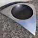 Cast aluminum ashtray or pocket emptier