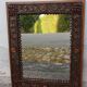 Miroir Foret Noire Tramp Art XIXème
