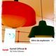 Mid Century Modern Ceiling Light Sergio Asti for Kartell, Italy '60