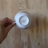 8 cups and their porcelain saucers