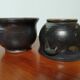 Set of 2 ceramic pots