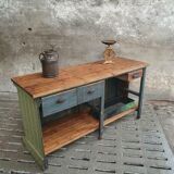 Antique shop counter