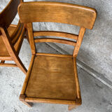 2 vintage bistro chairs
