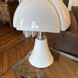 Large white pipistrello lamp for martinelli luce