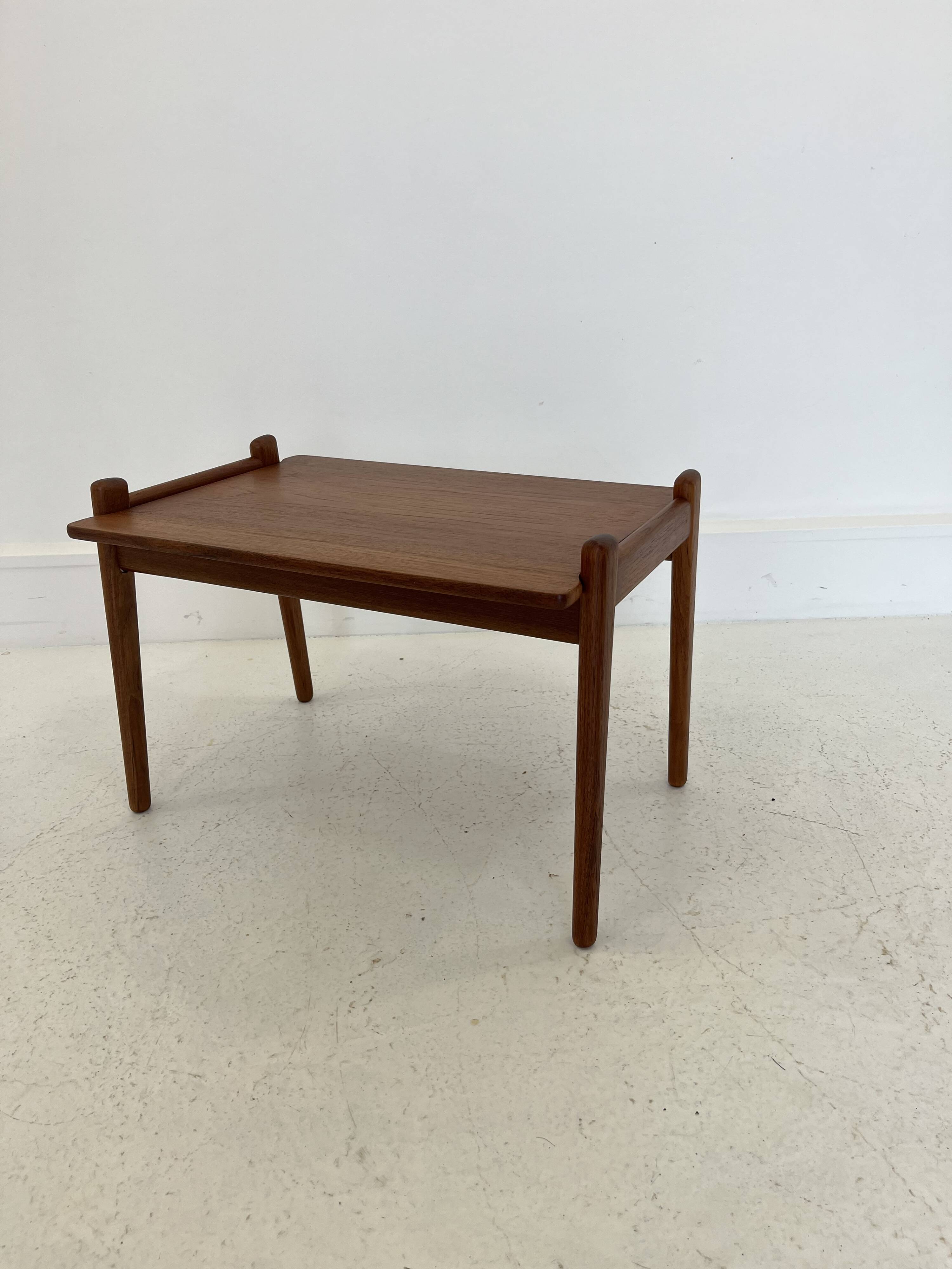 Mid-Century Teak Side Table by Fredrik A. Kayser for Vatne, Norway, 1960s