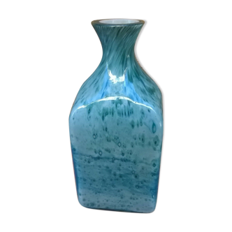 Speckled glass bottle