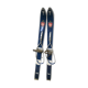 Pair of old wooden skis for children
