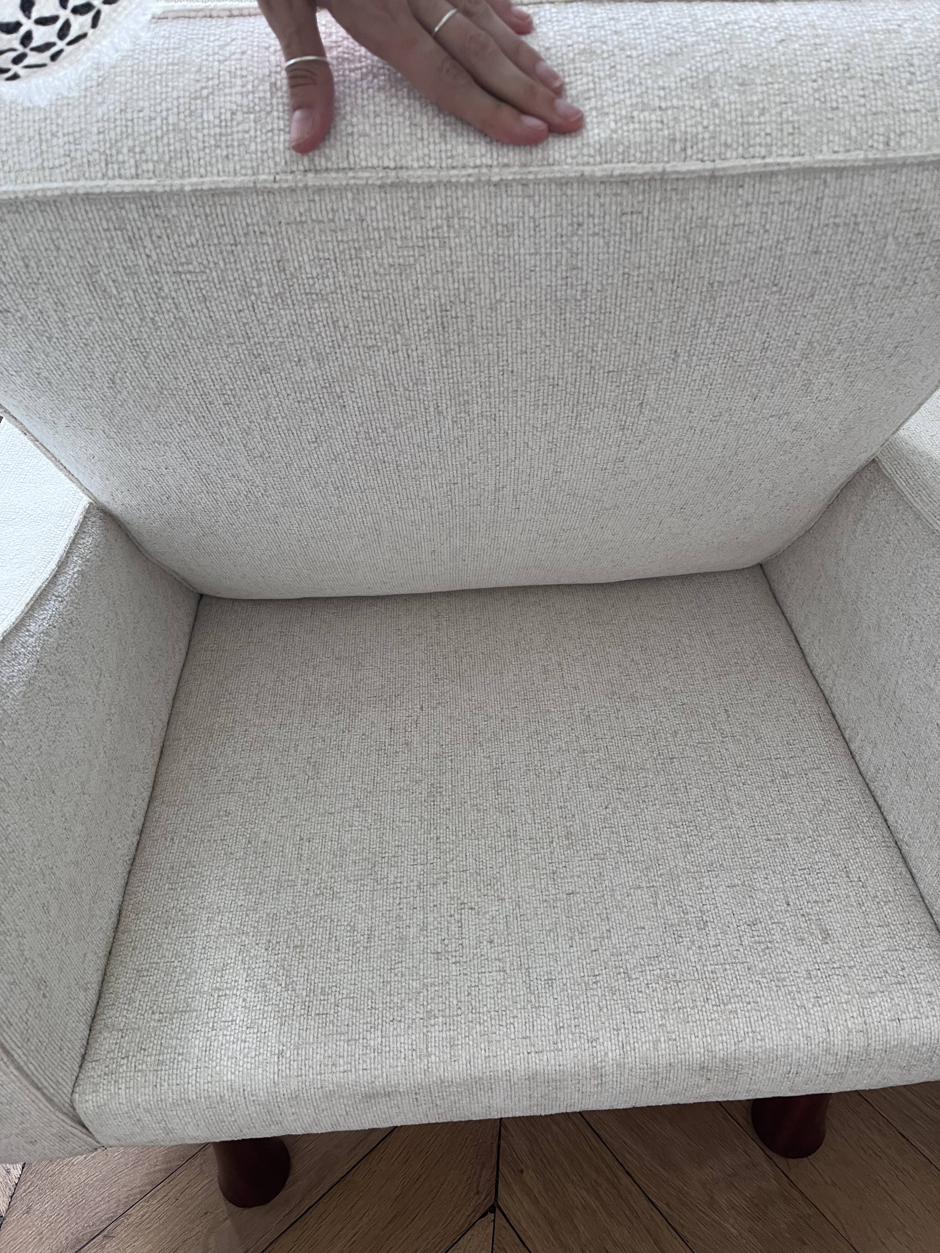 Vintage Italian Two-Seater Sofa, 2 Lounge Chairs Angelo Mangiarotti, 1970s