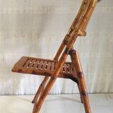Folding bamboo chair for children