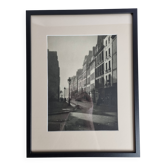 Rémy Duval – Rue de l’Île Saint-Louis, photogravure de 1946 – Encadrée sous verre
