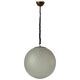 Italian suspended glass lamp Ball and Ball, 1960s, Italy