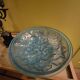 Art Deco ceiling light in pressed glass signed Degué – Ø 35 cm