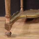 Encoignure italienne laquée du XXe siècle de style Louis XVI